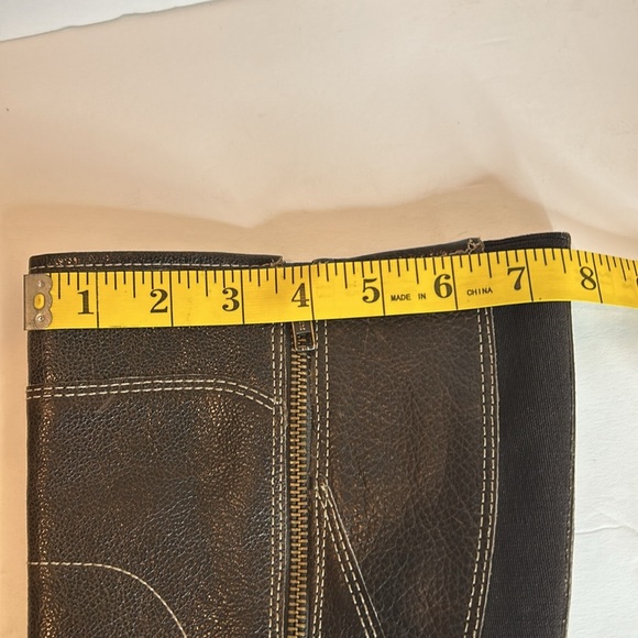 LLBean women’s Deerfield knee high leather dark brown boots. Size 8.5 - Picture 14 of 15